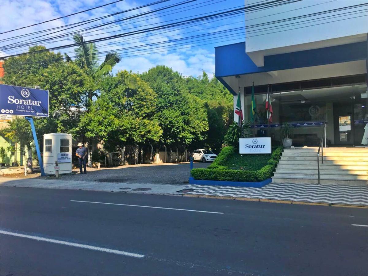 Soratur Hotel & Coworking Criciuma  Bagian luar foto